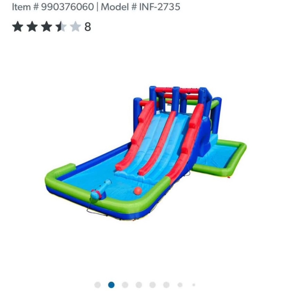 Colorful Inflatable Water Slide
